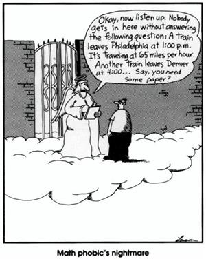 Math to get into heaven. 